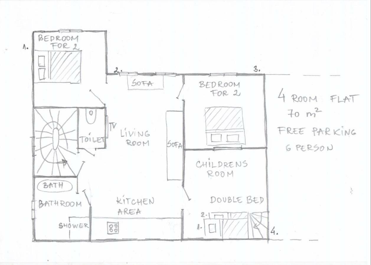 Modern History Apartment Talin Exterior foto